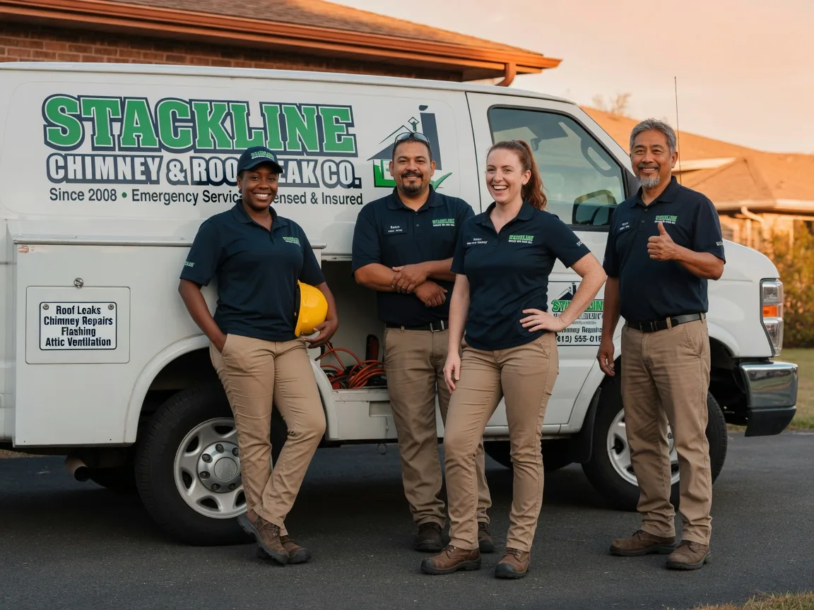 Chimney flashing repair company in Sunbright, TN